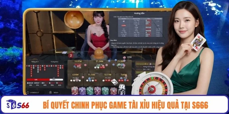Bí quyết chinh phục game tài xỉu hiệu quả tại S666